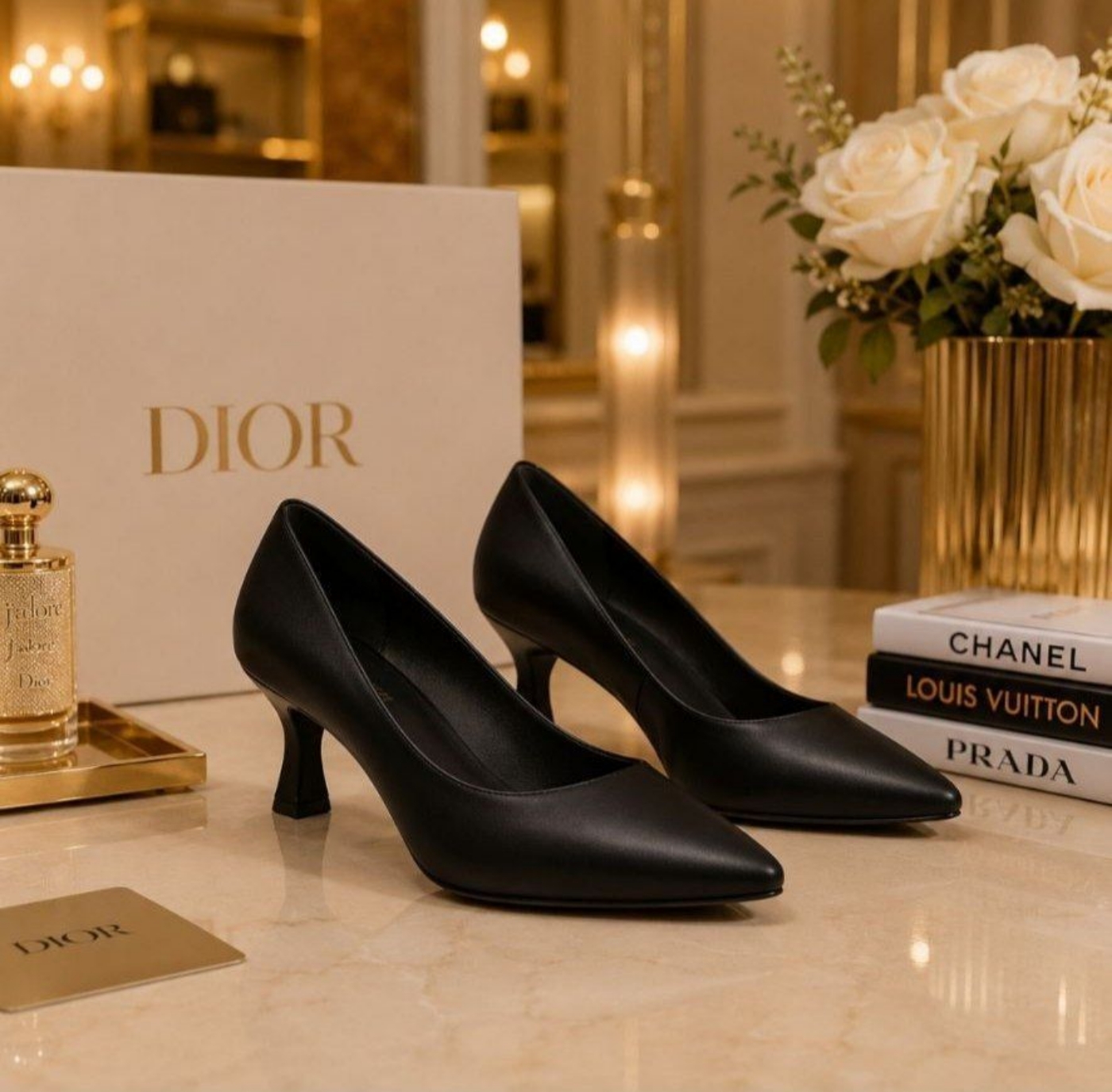 تصویر  کفش مجلسی زنانه مدل پاشنه اردکی