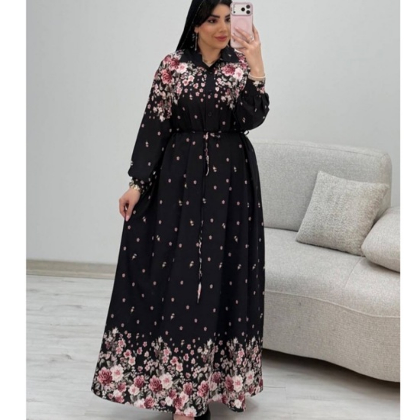 تصویر  پیراهن ساحلی آنمون