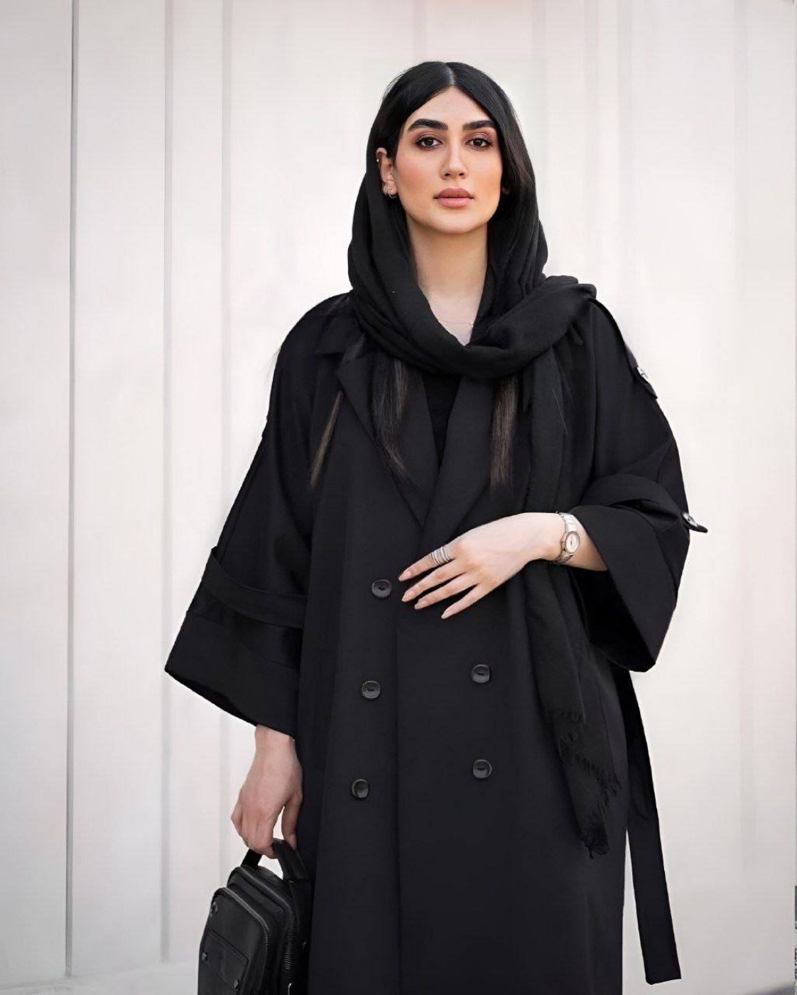 تصویر  مانتو بلند پاییزه آنا